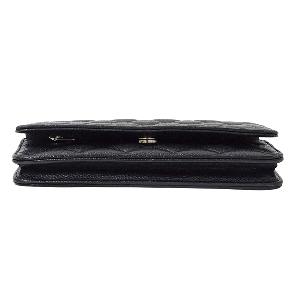 CHANEL Black Caviar Leather Wallet - Picture 3 of 16